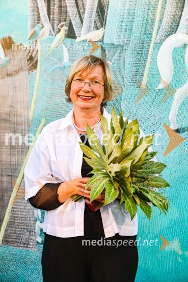 Andrej Rozman Roza in Alenka Sottler prejemnika Levstikove nagrade 2021, podelitev