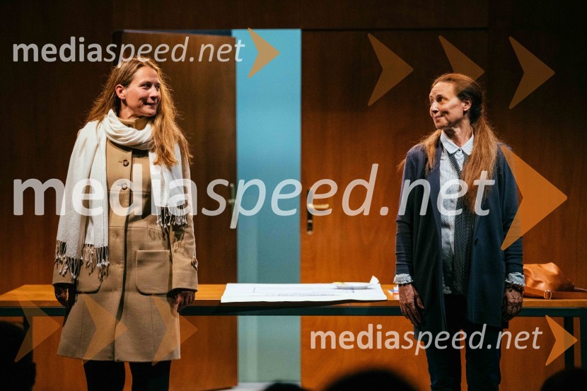  Tanja Potočnik, igralka;  Lučka Počkaj, igralkaGorazdov vozel, premiera, SLG Celje