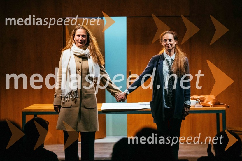  Tanja Potočnik, igralka;  Lučka Počkaj, igralkaGorazdov vozel, premiera, SLG Celje