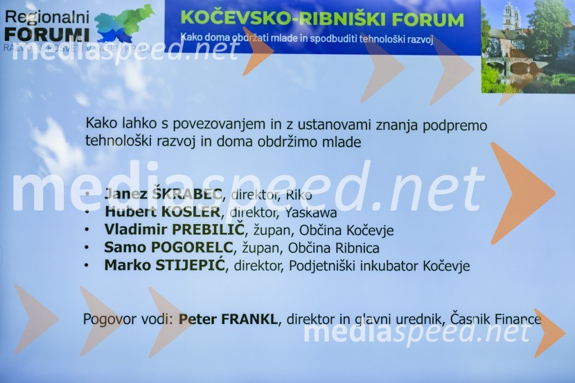 Kočevsko Ribniški forum 2021