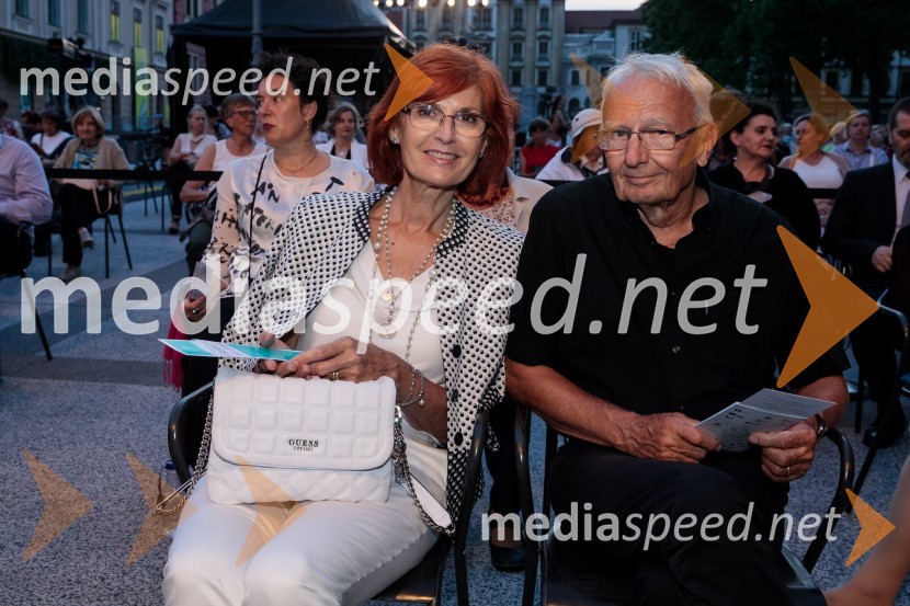  Darinka Pavlič Kamien, strokovnjakinja za komuniciranje; dr. Peter KamienOperna noč v Ljubljani