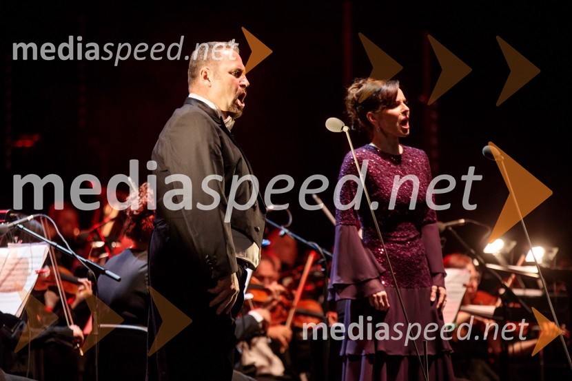  Jaki Jurgec, operni solist;  Valentina Čuden, operna pevkaOperna noč v Ljubljani