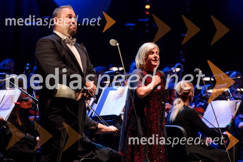  Jaki Jurgec, operni solist;  Petya Ivanova, operna solistkaOperna noč v Ljubljani