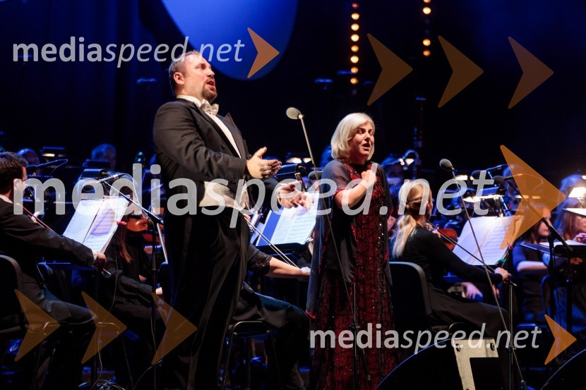 Jaki Jurgec, operni solist;  Petya Ivanova, operna solistkaOperna noč v Ljubljani