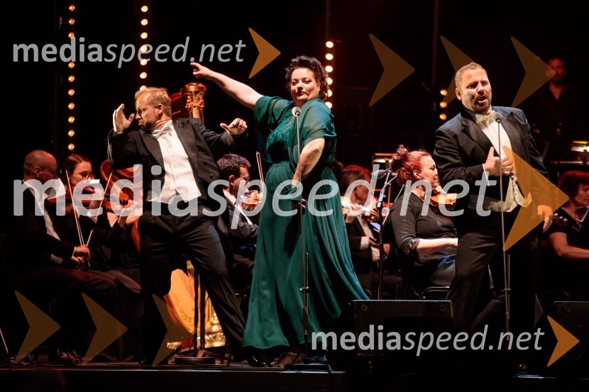  Martin Sušnik, operni solist;  Rebeka Lokar, operna pevka;  Jaki Jurgec, operni solistOperna noč v Ljubljani