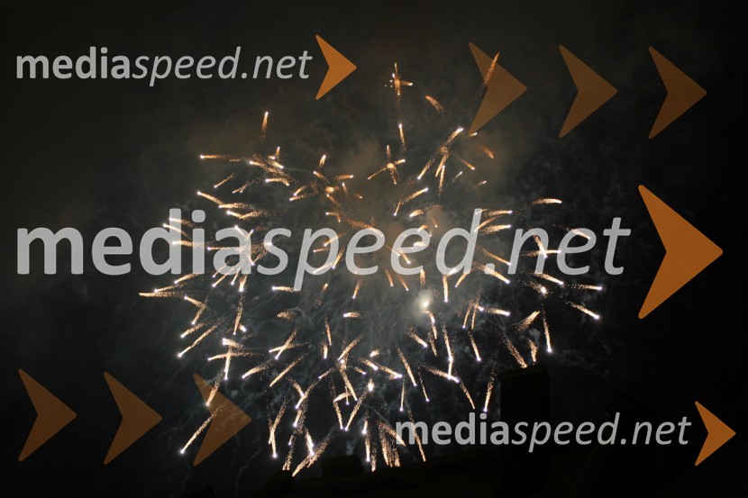 Novoletni ognjemetSilvestrovanje, Glavni trg Maribor