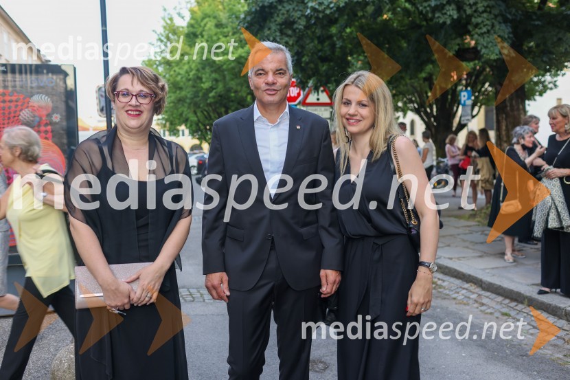  ... ;  Aleksander Saša Arsenovič, župan, Mestna občina Maribor;  Katja Arsenovič, direktorica Rožmarin Hospitality Group56. Festival Borštnikovo srečanje, otvoritev