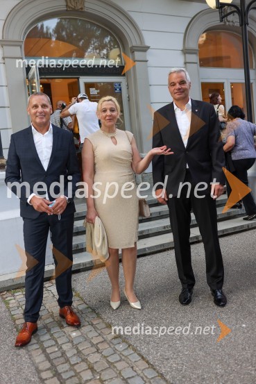  Danilo Rošker, direktor SNG Maribor;  ... ;  Aleksander Saša Arsenovič, župan, Mestna občina Maribor56. Festival Borštnikovo srečanje, otvoritev