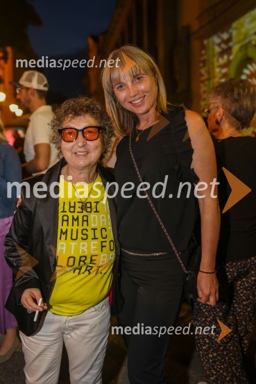  Dragica Petrovič, režiserka in producentka; mag. Lidija Pliberšek, direktorica Pogrebnega podjetje Maribor d.d., direktorica Javni Holding Maribor, predsednica ASCE, 56. Festival Borštnikovo srečanje, otvoritev