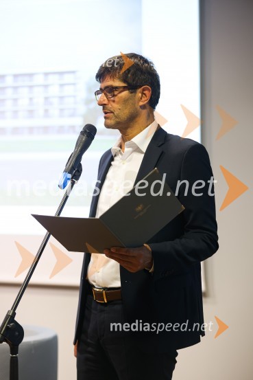  Matjaž Rakovec, župan Mestne občine KranjIzgradnja doma upokojencev Kranj, natečajne rešitve