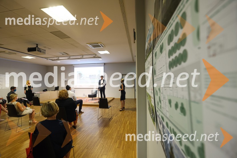 Izgradnja doma upokojencev Kranj, natečajne rešitve