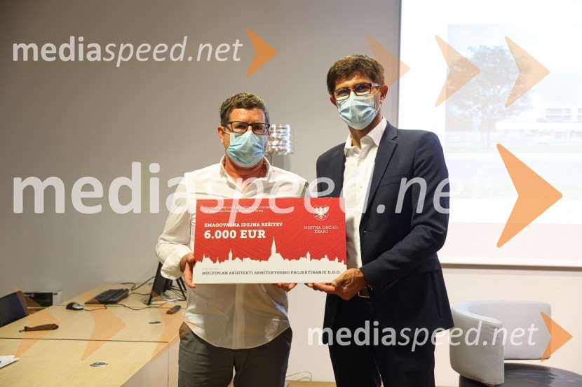  ... ;  Matjaž Rakovec, župan Mestne občine KranjIzgradnja doma upokojencev Kranj, natečajne rešitve