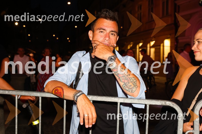  Omar Naber, glasbenikPoletna noč 2021, poklon Tadeju Hrušovarju