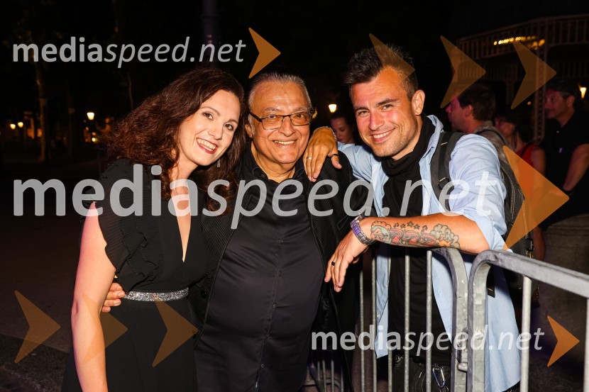  Teja Leskovšek, pevka;  Oto Pestner, pevec;  Omar Naber, glasbenikPoletna noč 2021, poklon Tadeju Hrušovarju