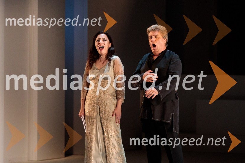  Rossana Potenza, operna pevka;  Branko Robinšak, operni pevecTosca, premiera SNG Opera in balet Ljubljana