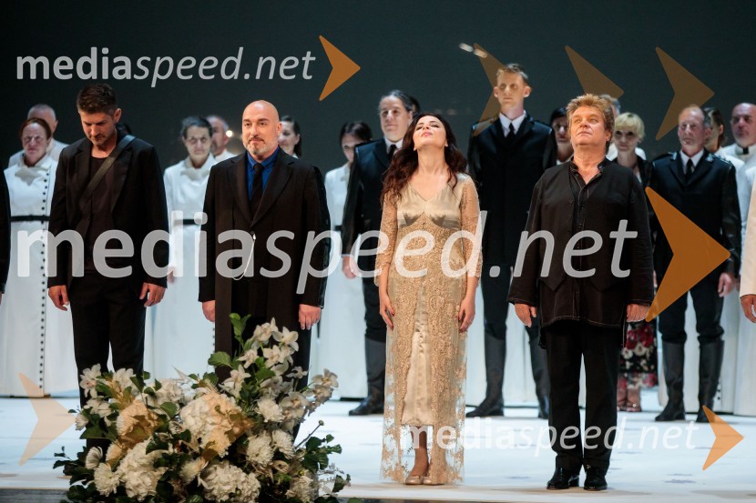  ... ;  Jože Vidic, operni pevec, bariton, Slovenski oktet;  Rossana Potenza, operna pevka;  Branko Robinšak, operni pevecTosca, premiera SNG Opera in balet Ljubljana