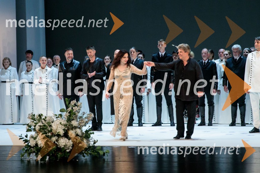  Rossana Potenza, operna pevka;  Branko Robinšak, operni pevecTosca, premiera SNG Opera in balet Ljubljana