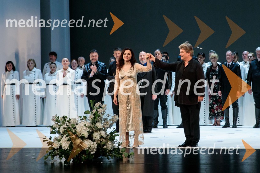  Rossana Potenza, operna pevka;  Branko Robinšak, operni pevecTosca, premiera SNG Opera in balet Ljubljana