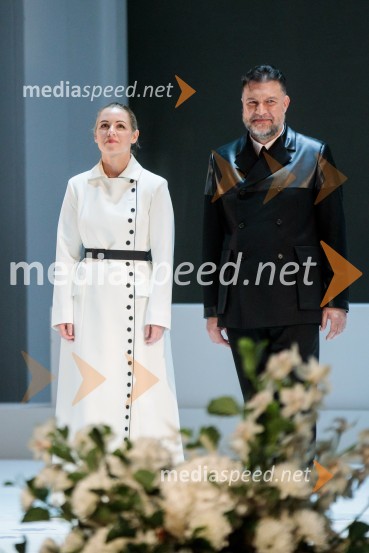  Urška  Breznik, operna pevka;  Janko  Volčanšek, bas, Slovenski oktetTosca, premiera SNG Opera in balet Ljubljana