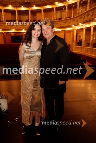  Rossana Potenza, operna pevka;  Branko Robinšak, operni pevecTosca, premiera SNG Opera in balet Ljubljana