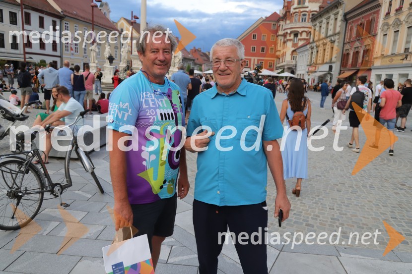 Vladimir  Rukavina Gogo, direktor Narodnega doma Maribor ter direktor Festivala Lent ;  Boris Črnič - Boco, služba za odnose z javnostjo, Narodni dom MariborFestival Lent 2021, otvoritev