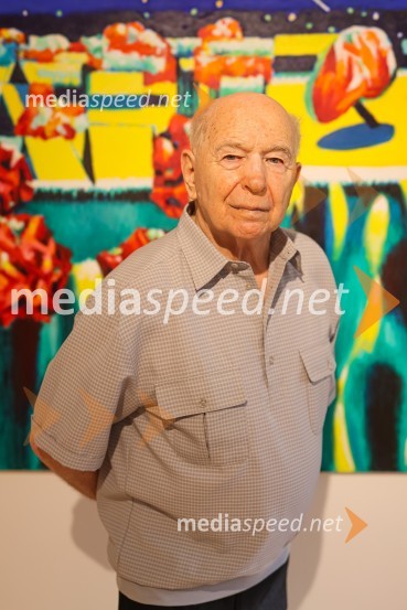  Franc Novinc, slikarFranc Novinc, razstava Harmonija barvne uglašenosti, Generali galerija