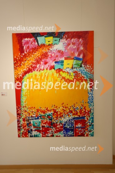 Franc Novinc, razstava Harmonija barvne uglašenosti, Generali galerija