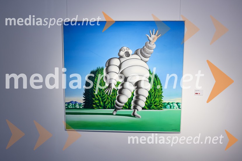 Franc Novinc, razstava Harmonija barvne uglašenosti, Generali galerija