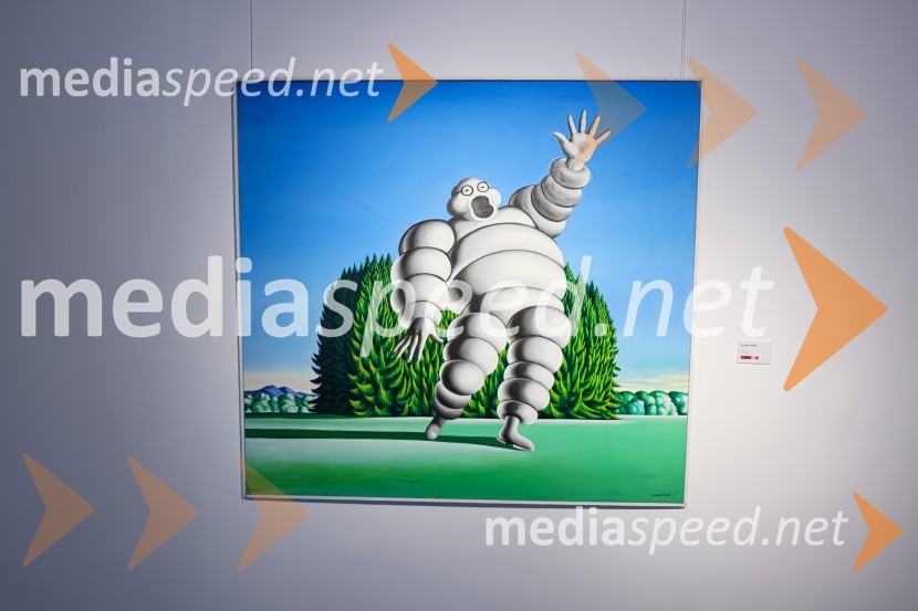 Franc Novinc, razstava Harmonija barvne uglašenosti, Generali galerija