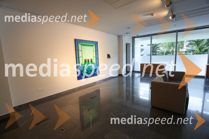 Franc Novinc, razstava Harmonija barvne uglašenosti, Generali galerija