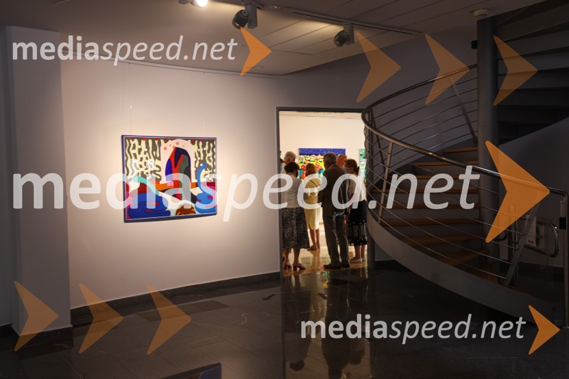 Franc Novinc, razstava Harmonija barvne uglašenosti, Generali galerija