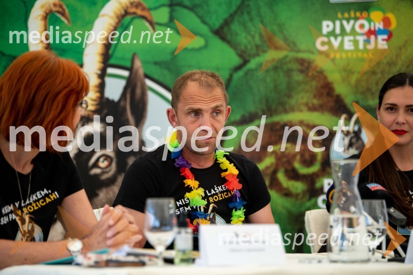  Urban Kramberger, manager blagovne skupine, Pivovarna Laško UnionPivo in cvetje 2021, novinarska konferenca pred festivalom