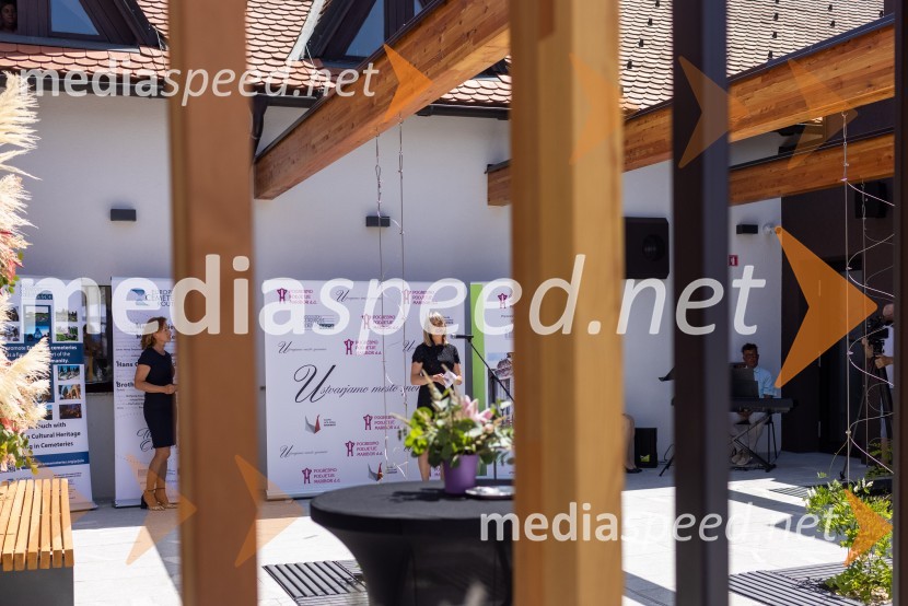 mag. Lidija Pliberšek, direktorica Pogrebnega podjetje Maribor d.d., direktorica Javni Holding Maribor, predsednica ASCE, Otvoritev Poslovilne dvorane na Pokopališču Pobrežje