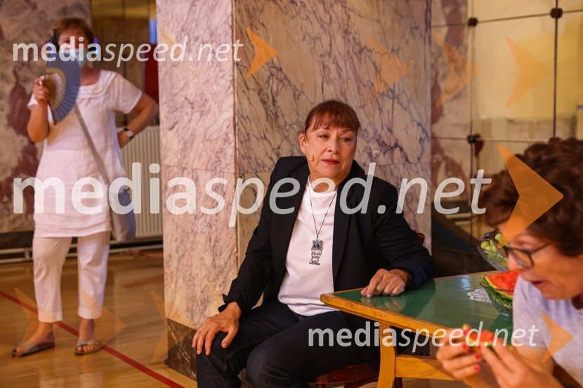  Damjana Černe, igralka; mag. Neda Rusjan Bric, režiserkaHlapci, premiera Slovenskega mladinskega gledališča