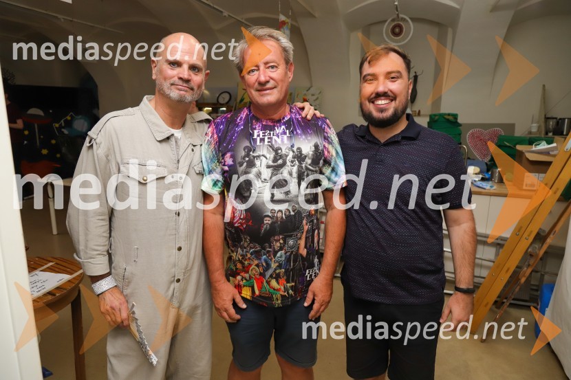  ... ;  Vladimir  Rukavina Gogo, direktor Narodnega doma Maribor ter direktor Festivala Lent ;  ... Festival Lent 2021, 5. dan, Peter Lovšin in standup Vinko Šimek ter John Denhof