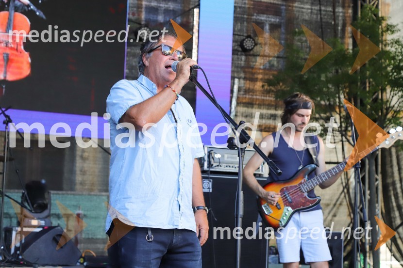  Peter Lovšin - Pero, pevec;  ... Festival Lent 2021, 5. dan, Peter Lovšin in standup Vinko Šimek ter John Denhof