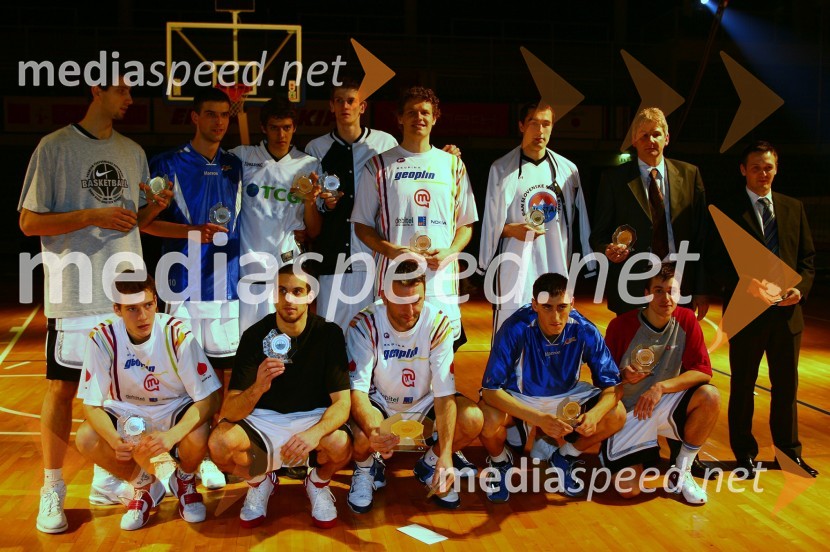 Najboljši košarkarji sezone 2004/200515. dan slovenske moške košarke