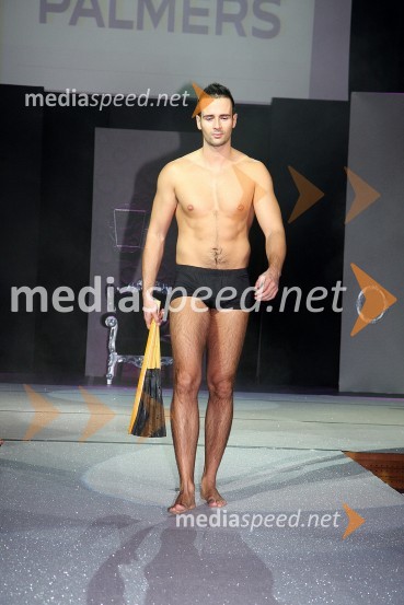 Gašper Grošelj, manekenMondeno v Mondu - modna revija