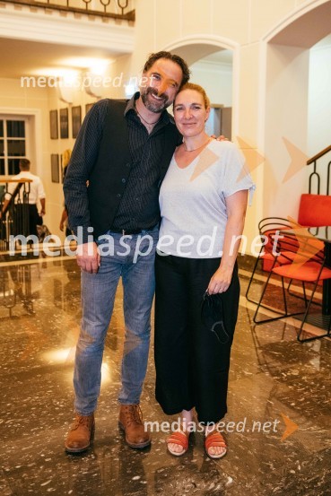  Gorazd Žilavec, igralec;  Maša Žilavec, igralka29. festival Dnevi komedije, zaključek in podelitev nagrad