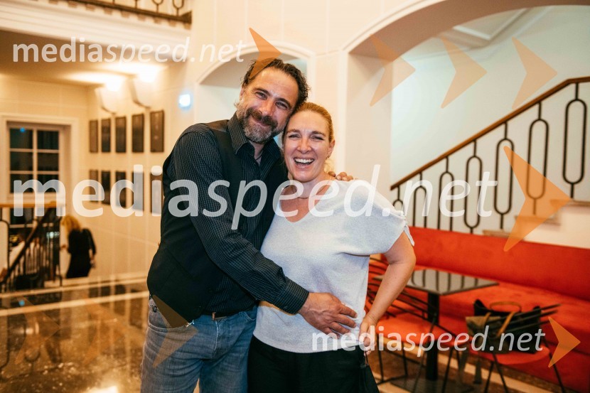  Gorazd Žilavec, igralec;  Maša Žilavec, igralka29. festival Dnevi komedije, zaključek in podelitev nagrad