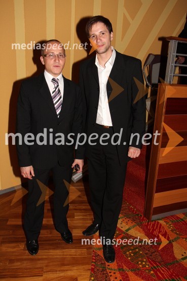 Gregor Jeza, predsednik uprave Hit Šentilj d.d. in Stipe Jerič, urednik RTSMondeno v Mondu - modna revija