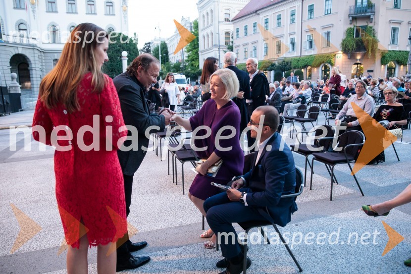  Janja Lamberger;  Darko  Brlek, direktor in umetniški vodja, Festival Ljubljana;  ... ;  ... Carmen, koncertna izvedba opere, Ljubljana Festival