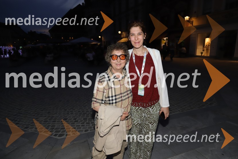  Dragica Petrovič, direktorica, Avditorij Portorož;  Petra Skok, novinarkaFestival Lent 2021, zaključek