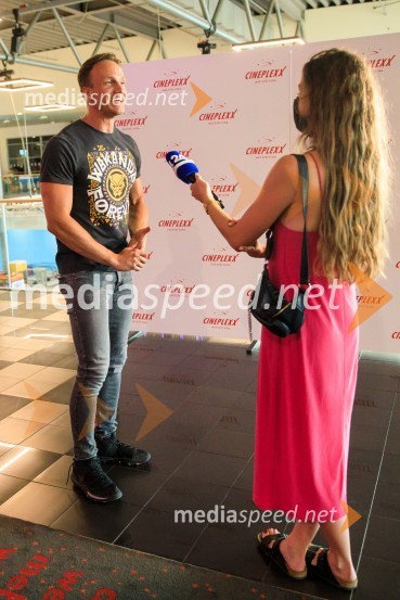  Andrei Lenart, igralec;  ... Večer superjunakov ČRNA VDOVA v Cineplexxu Kranj