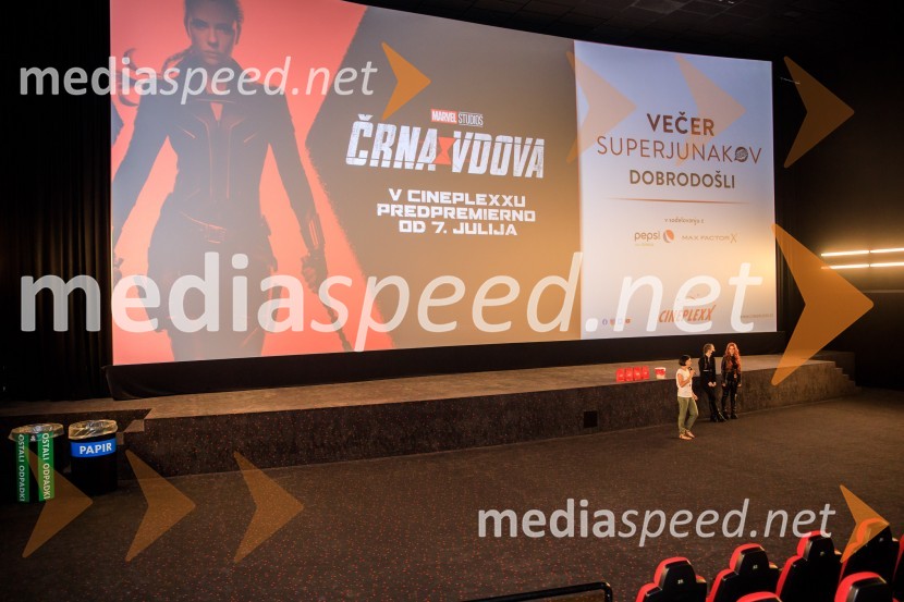 Večer superjunakov ČRNA VDOVA v Cineplexxu Kranj