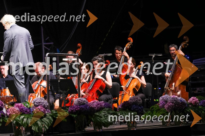 Simfonični orkester Furlanije - Julijske krajineDantejevih 700 in filmska glasba Nicole Piovanija, Festival Ljubljana