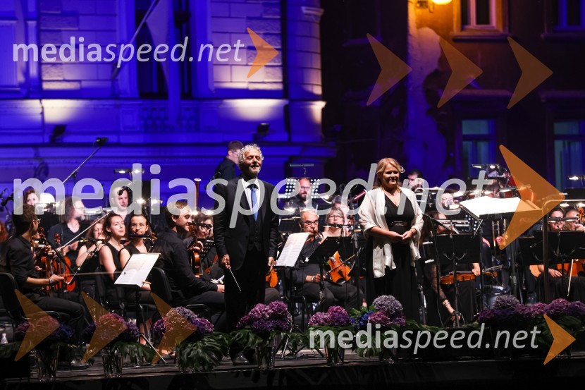 Simfonični orkester Furlanije - Julijske krajineDantejevih 700 in filmska glasba Nicole Piovanija, Festival Ljubljana