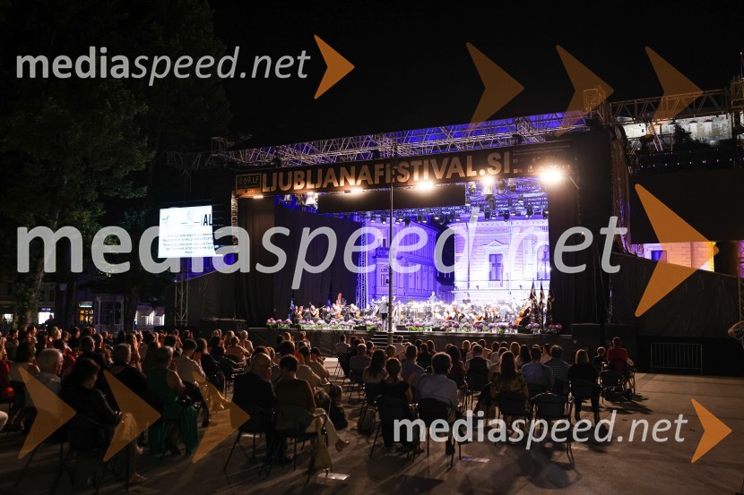 Dantejevih 700 in filmska glasba Nicole Piovanija, Festival Ljubljana