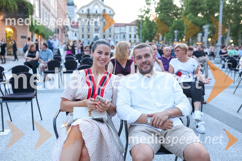 Dantejevih 700 in filmska glasba Nicole Piovanija, Festival Ljubljana