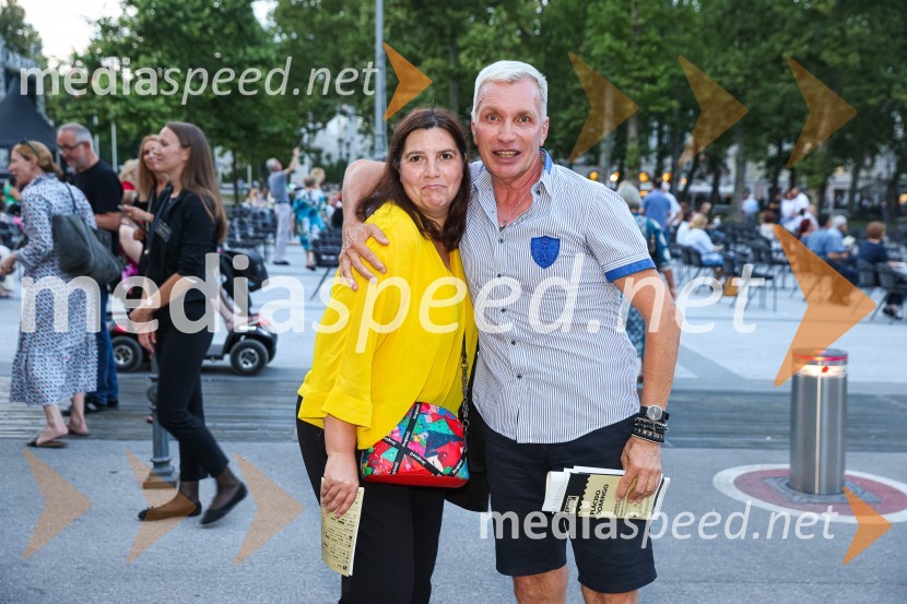  Teja Pelko, novinarka, Svet24;   Igor  Jelen-Iggy, koreograf, lastnik plesnega centra IgenPlácido Domingo, Festival Ljubjana